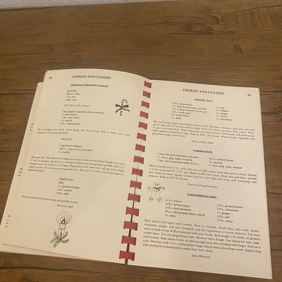 VTG Susan Chrane 1978 Regional Cookbook Local Comb Christmas - Picture 8 of 10